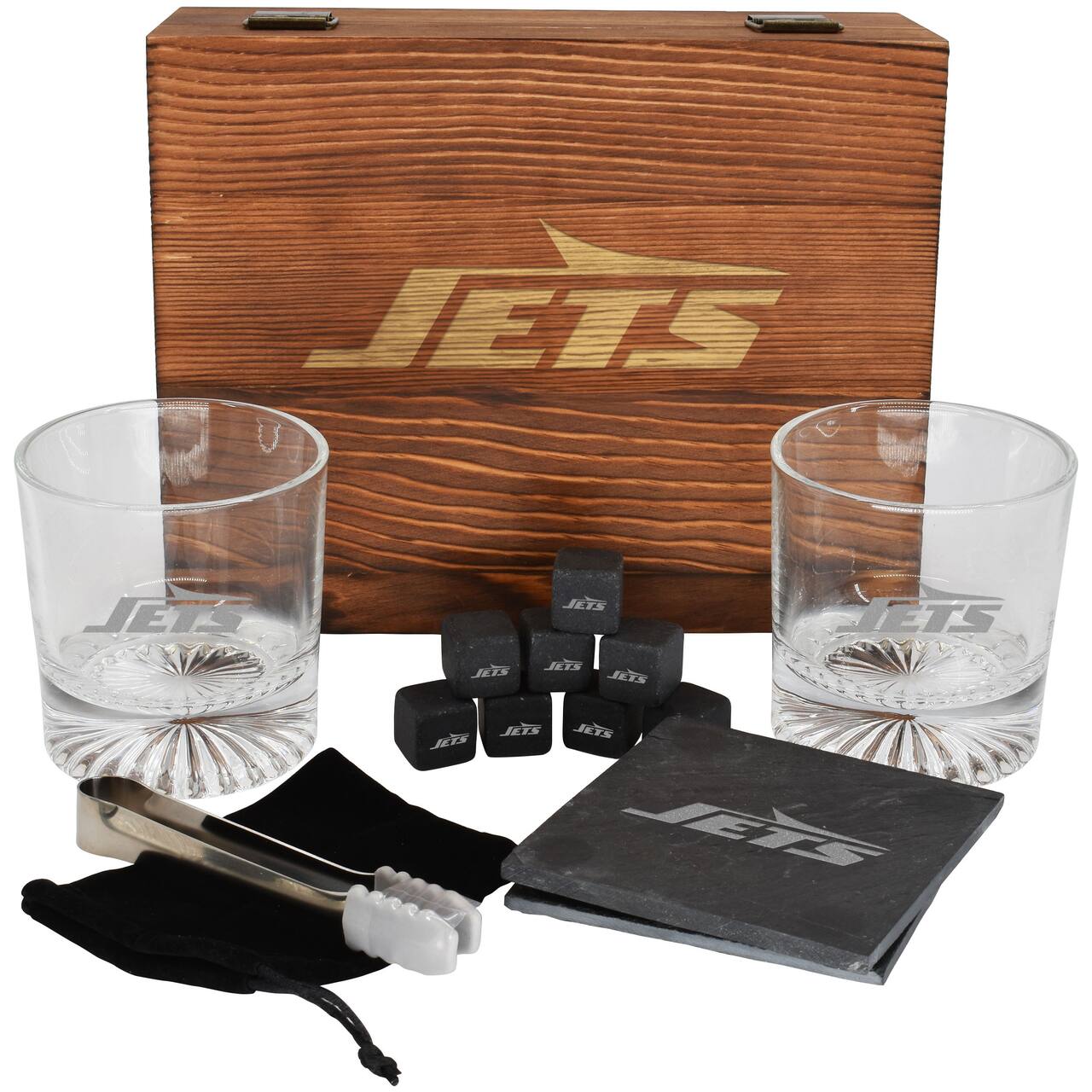 The Memory Company NFL Boxed Drinkware Set with Coasters